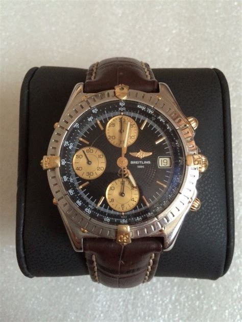 breitling 1884 chronometre automatic gold|breitling chronometre certifie 1884 price.